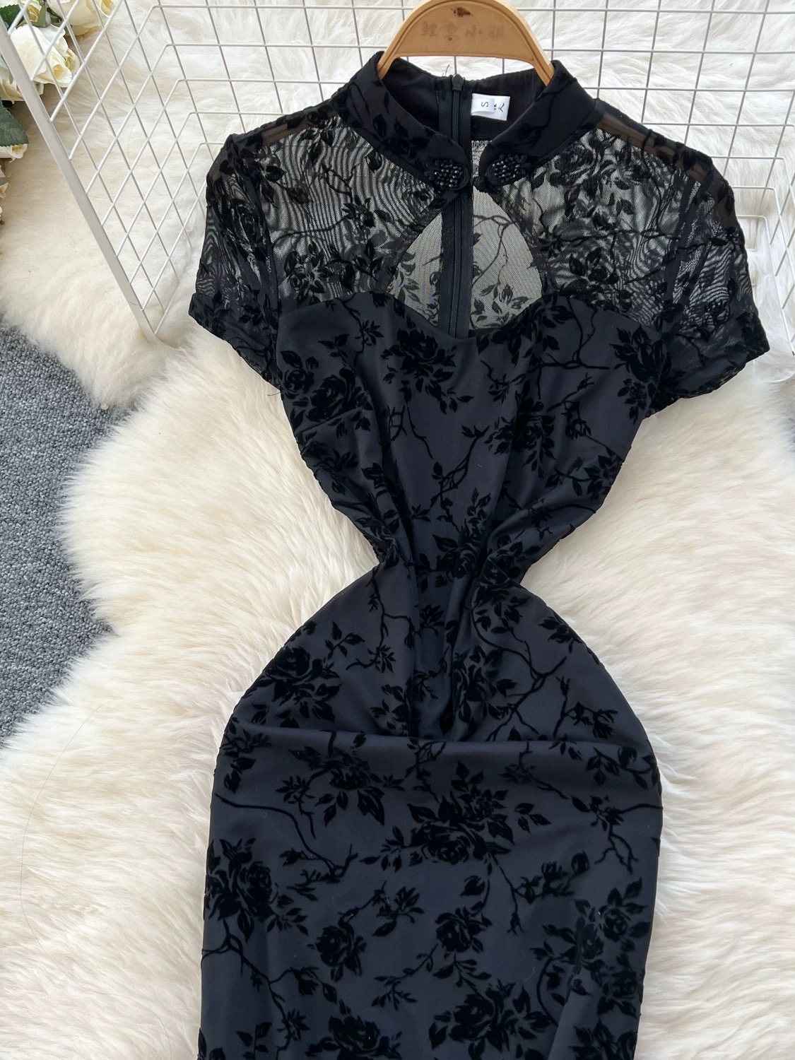 Tall dare qipao dress Q200 images